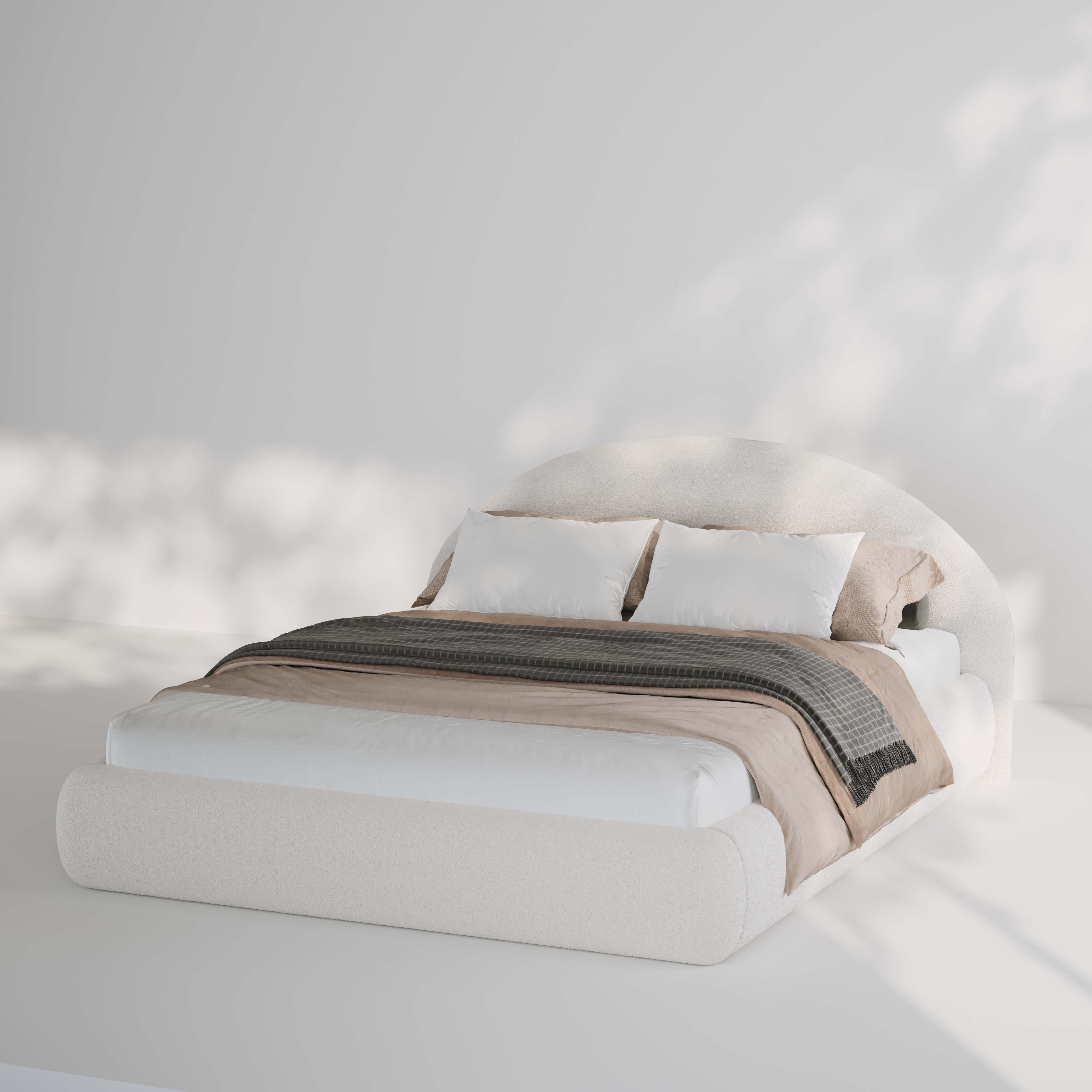 The Arles Boucle Bed