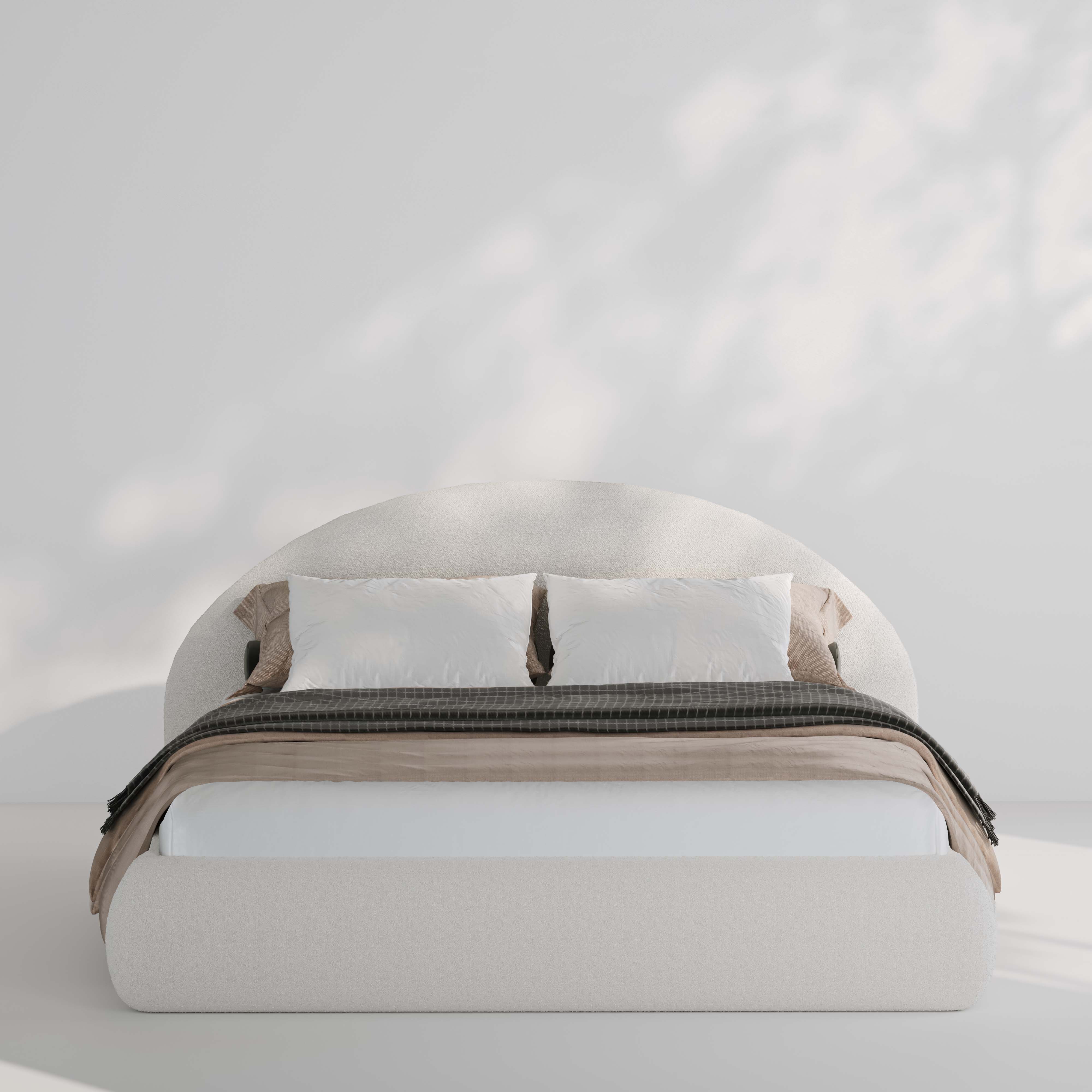 The Arles Boucle Bed