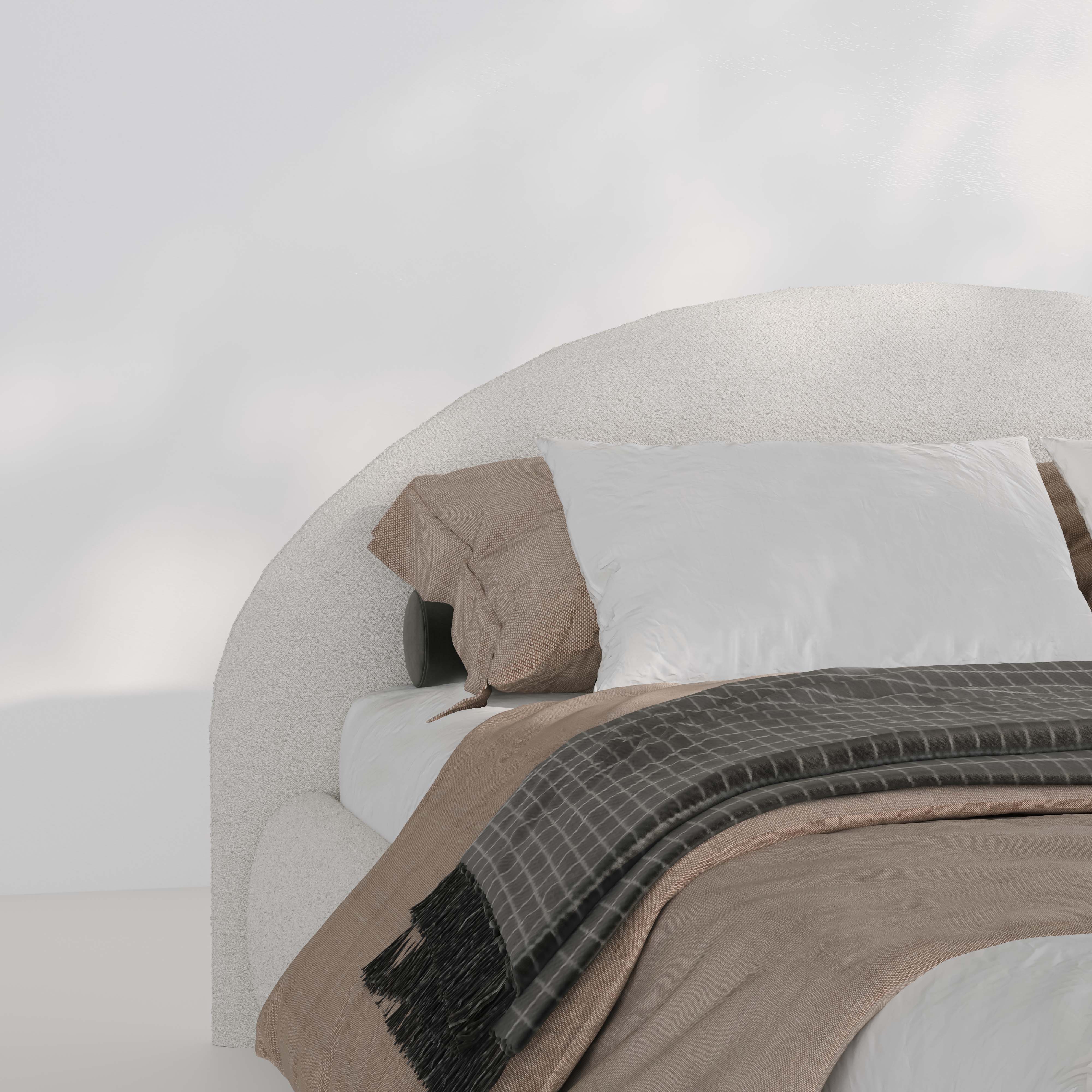 The Arles Boucle Bed