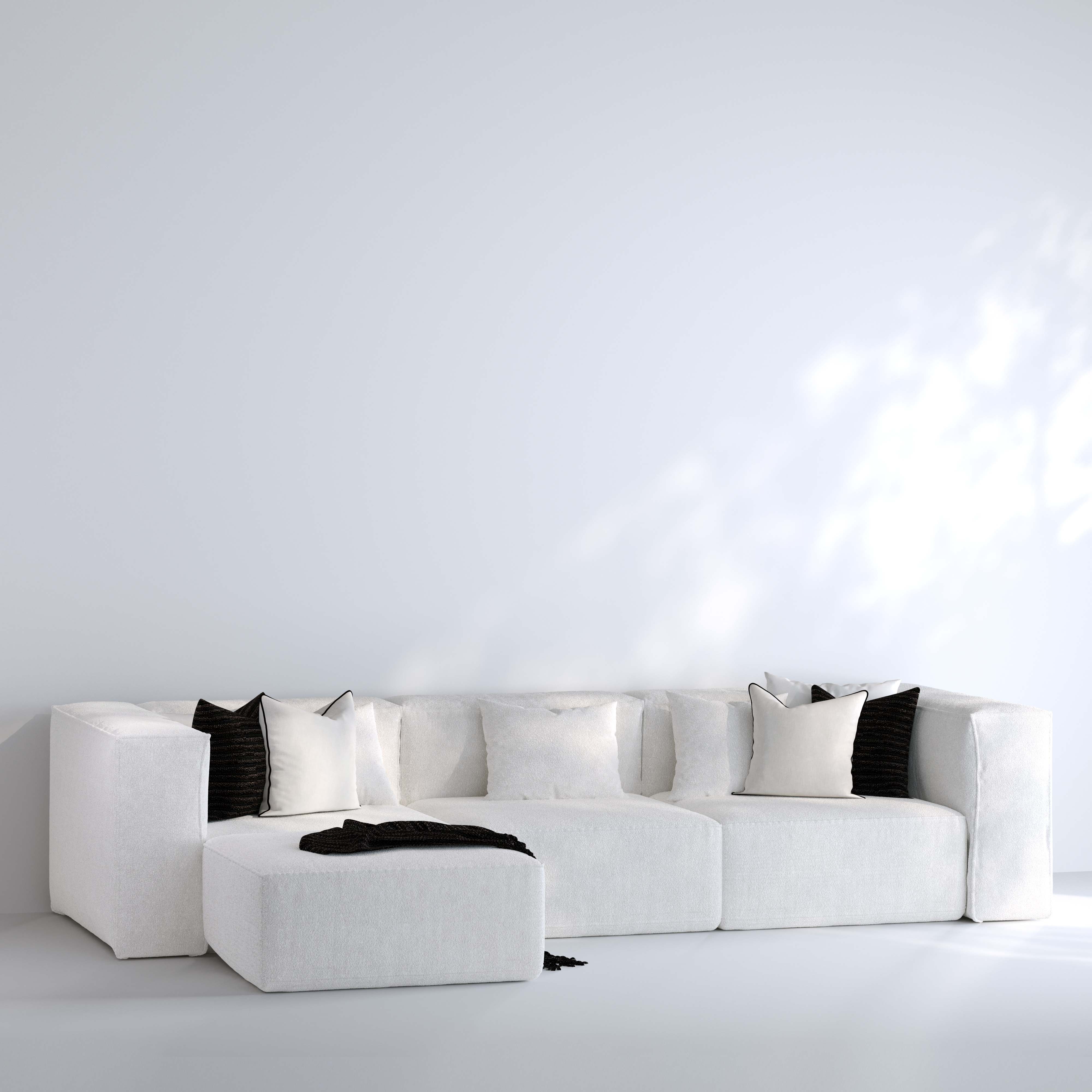The Odessa Sofa with Ottoman