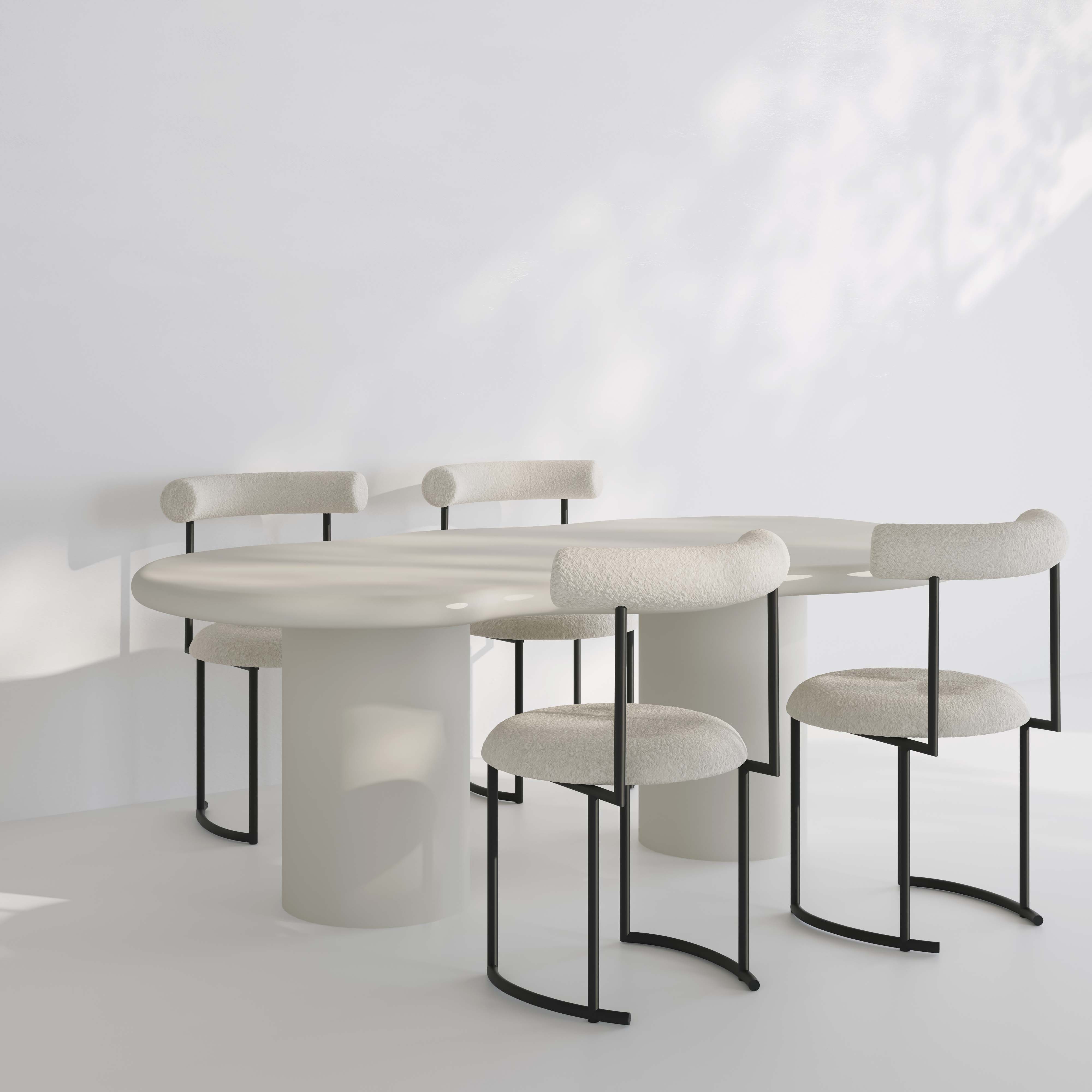 The Ontario Curvy Dining Table