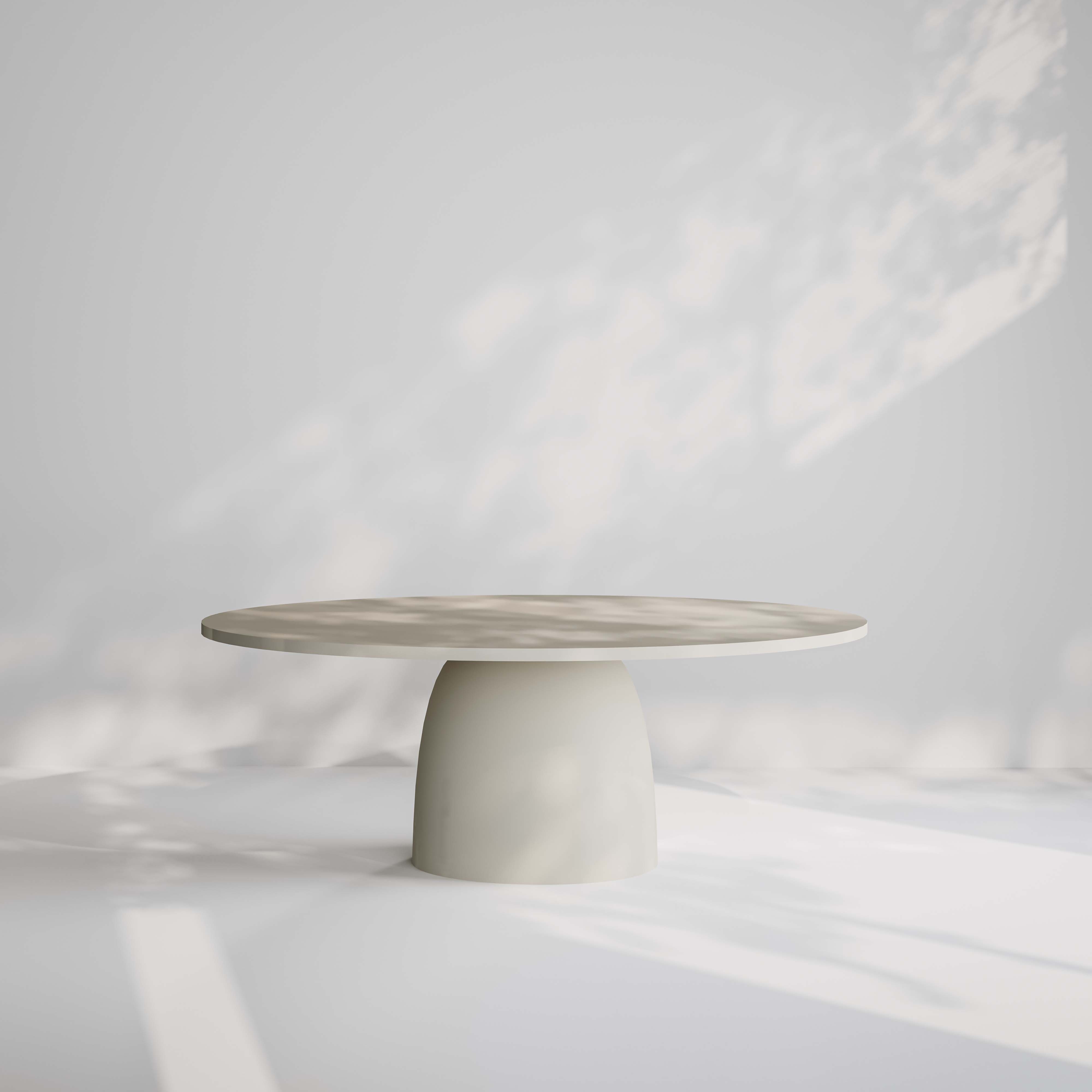 Santorini Grand Micro Concrete Dining Table