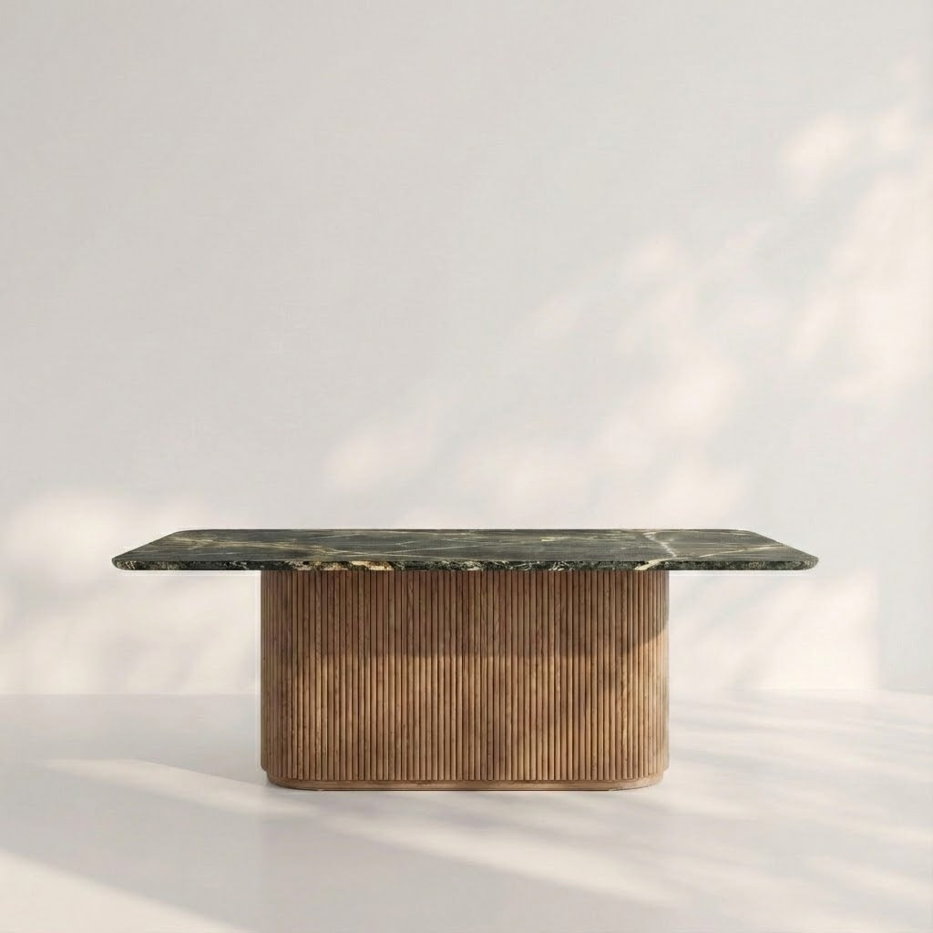 The Bratan Marble Dining Table