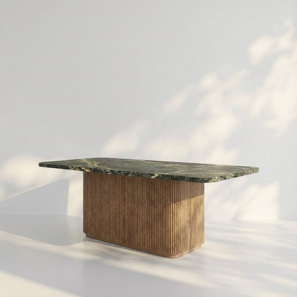 The Bratan Marble Dining Table