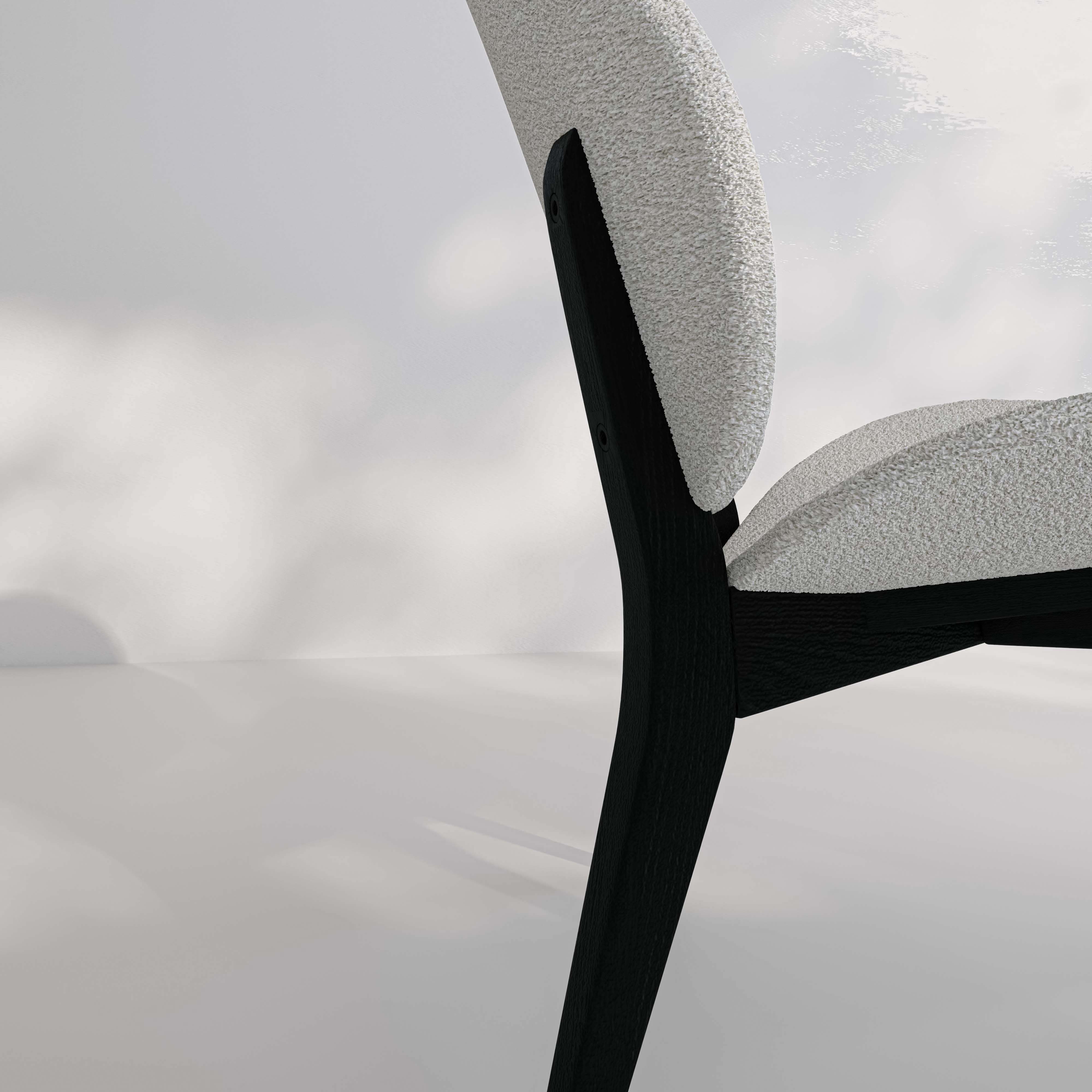 The Capri Boucle Teddy Chair