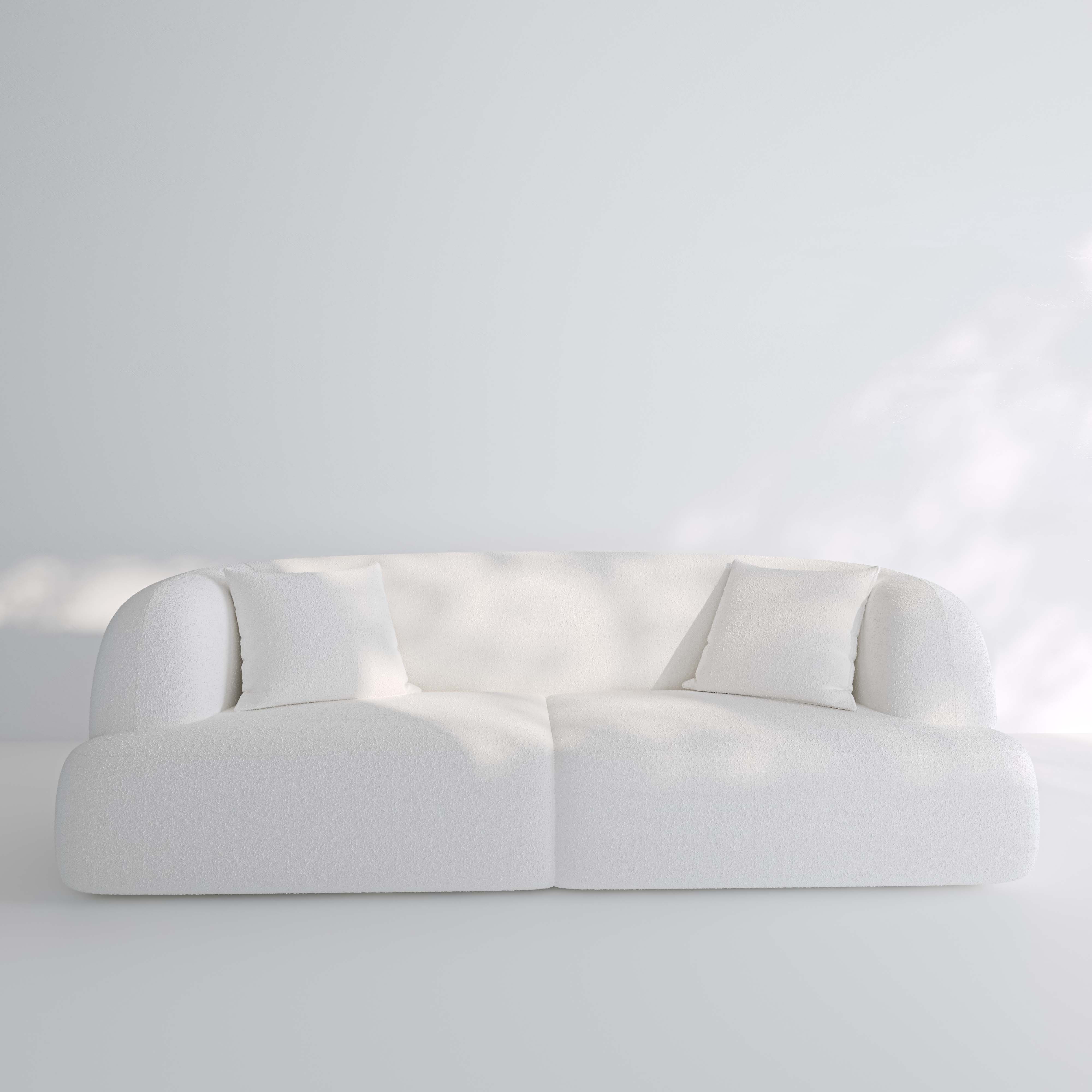 The Loire Curved 3-Seater Sofa