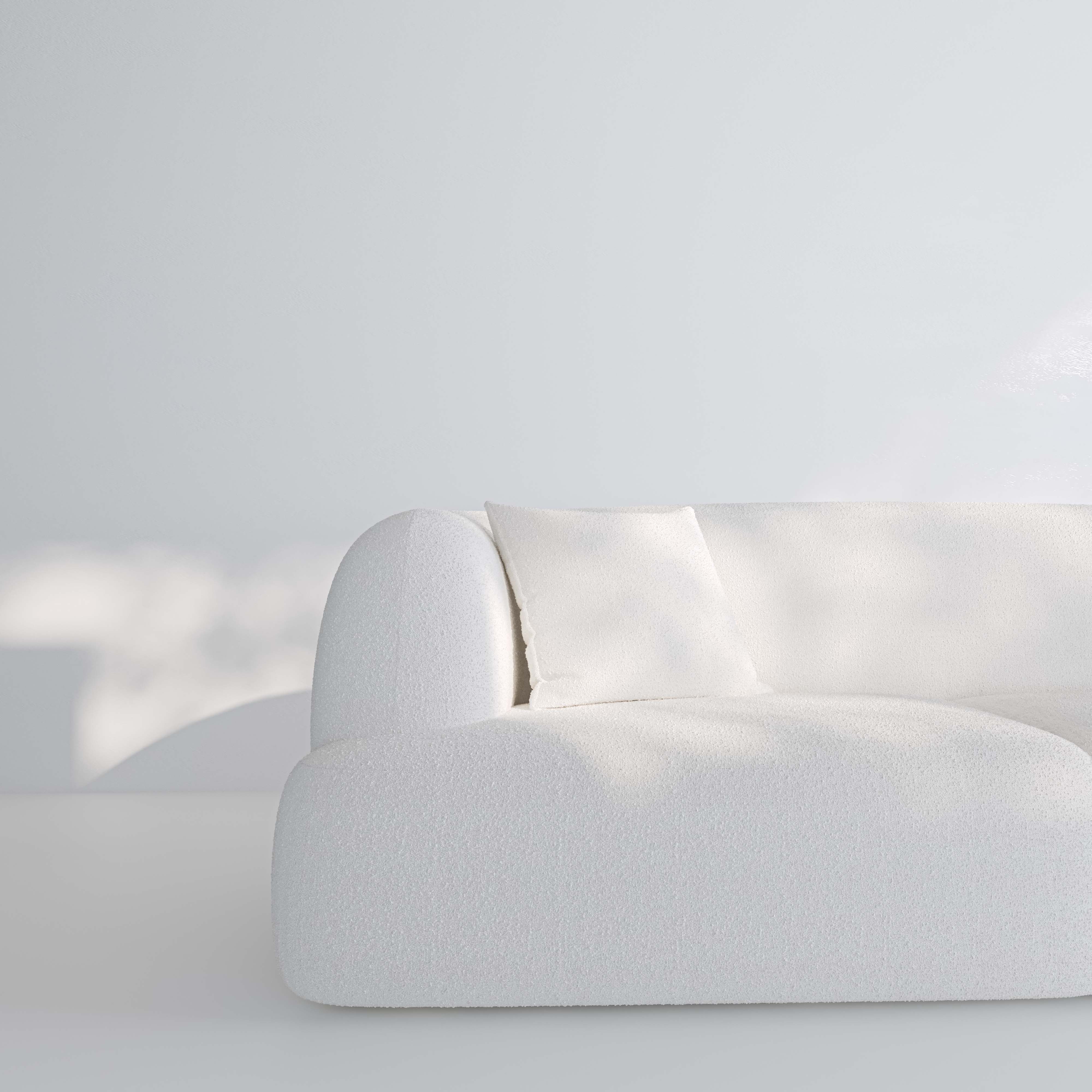 The Loire Curved 3-Seater Sofa