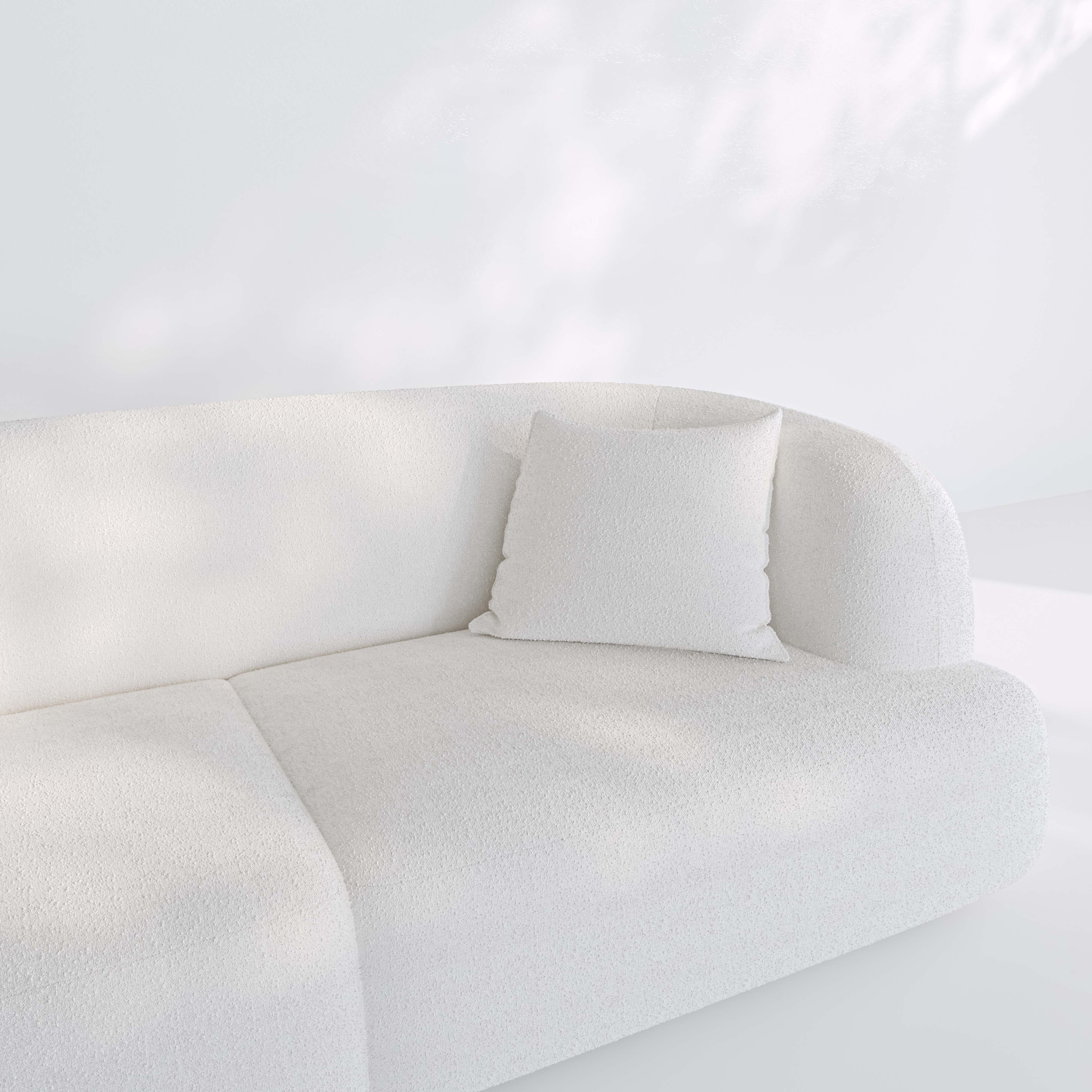 The Loire Curved 3-Seater Sofa