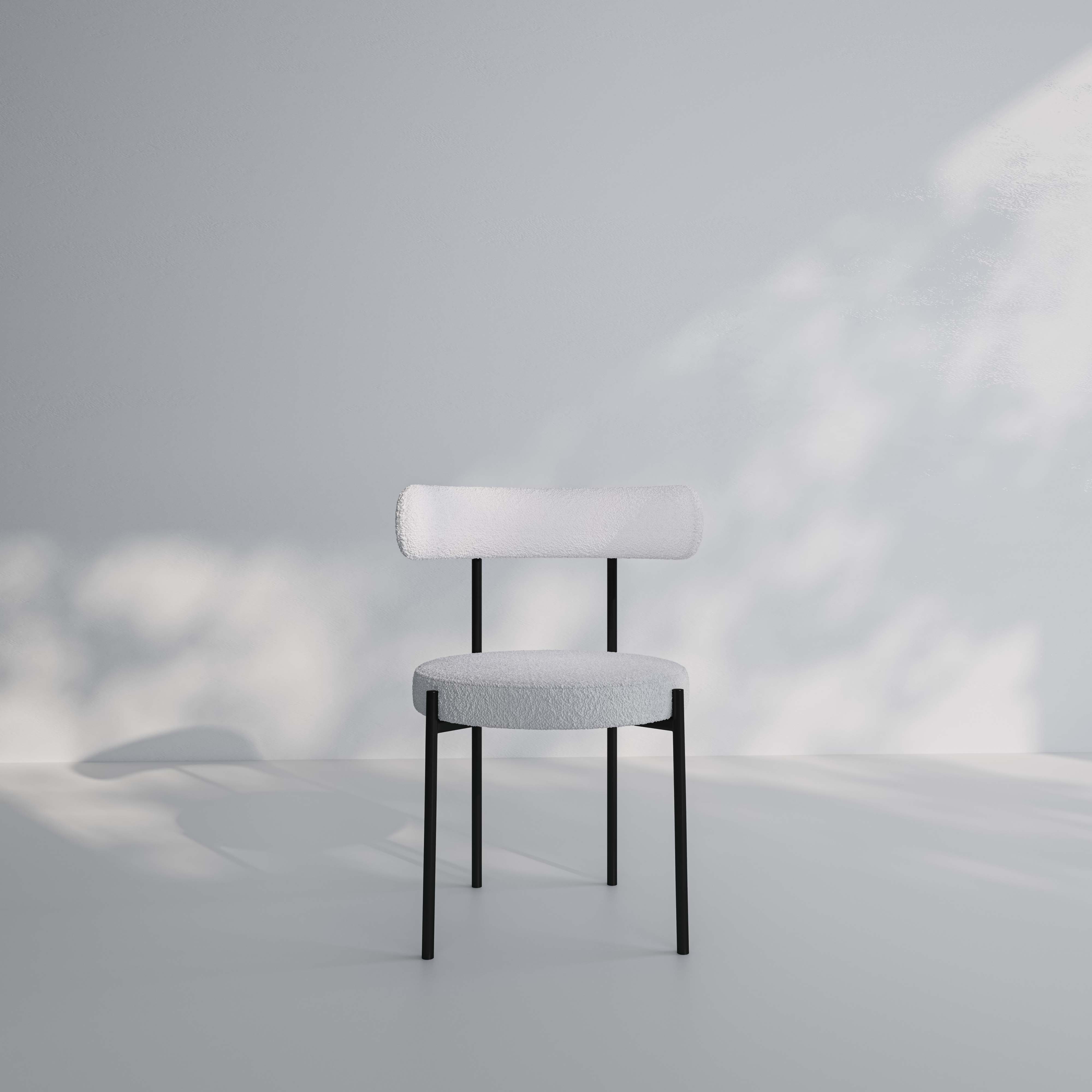 The Monaco Boucle Dining Chair