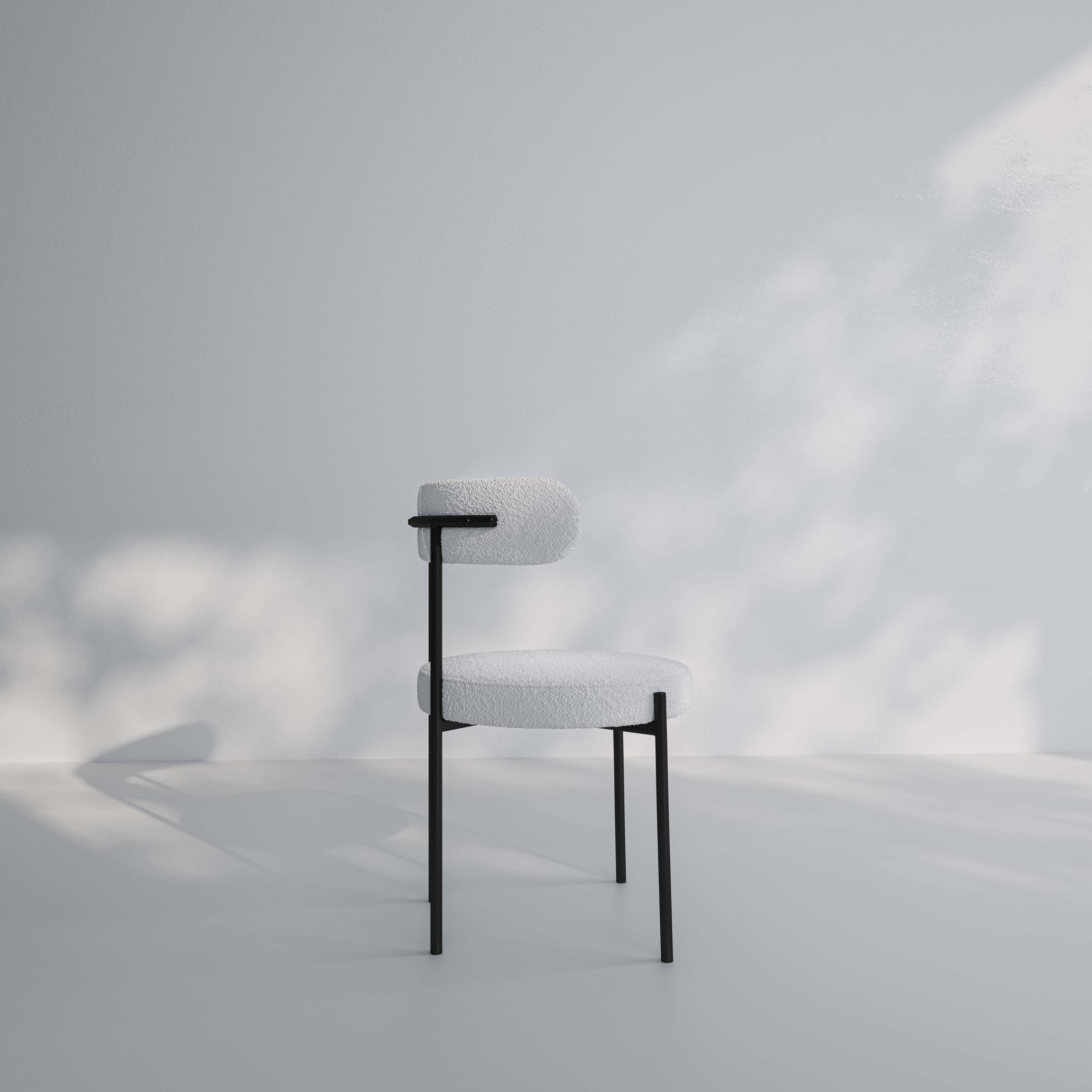 The Monaco Boucle Dining Chair