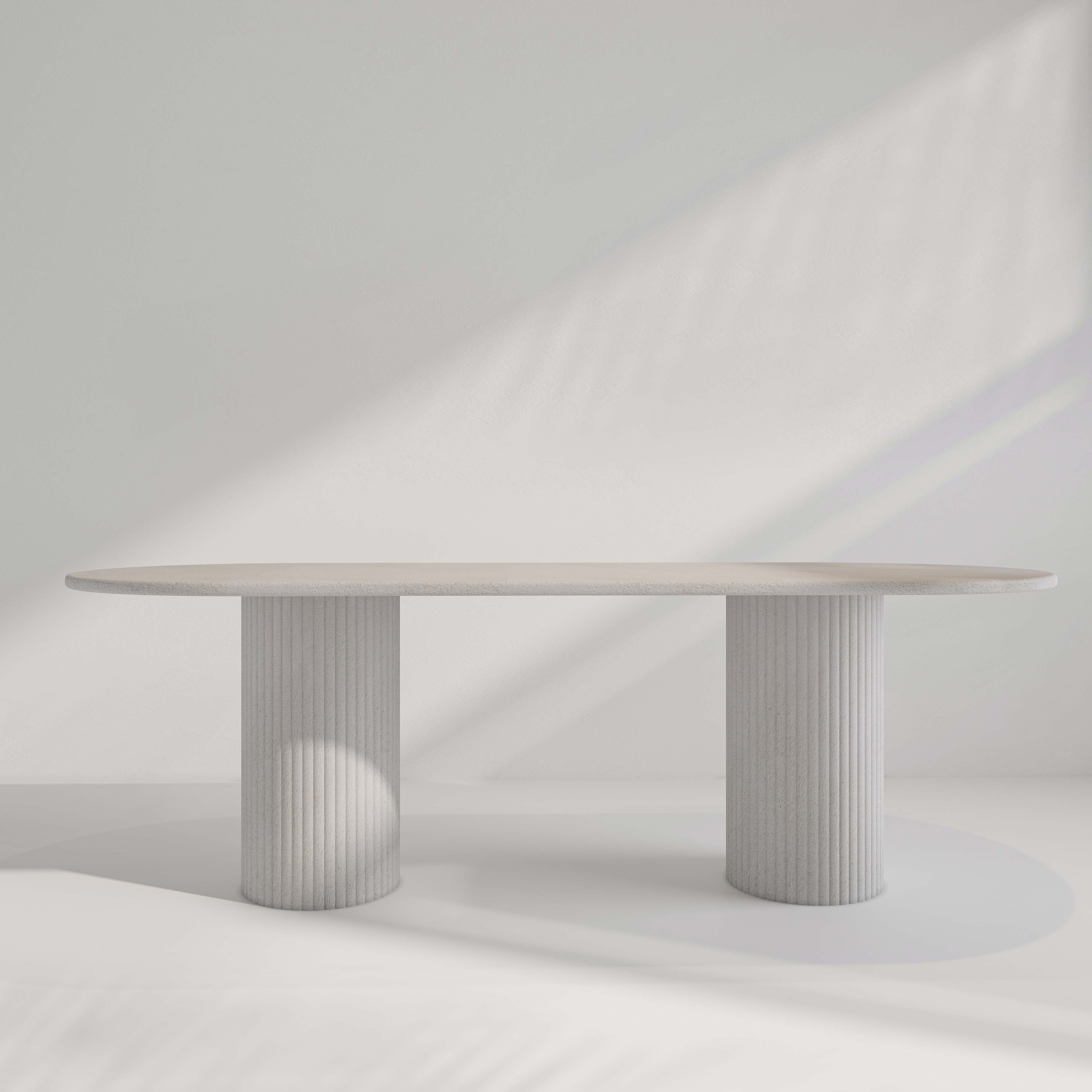 The Tulum Oval Dining Table
