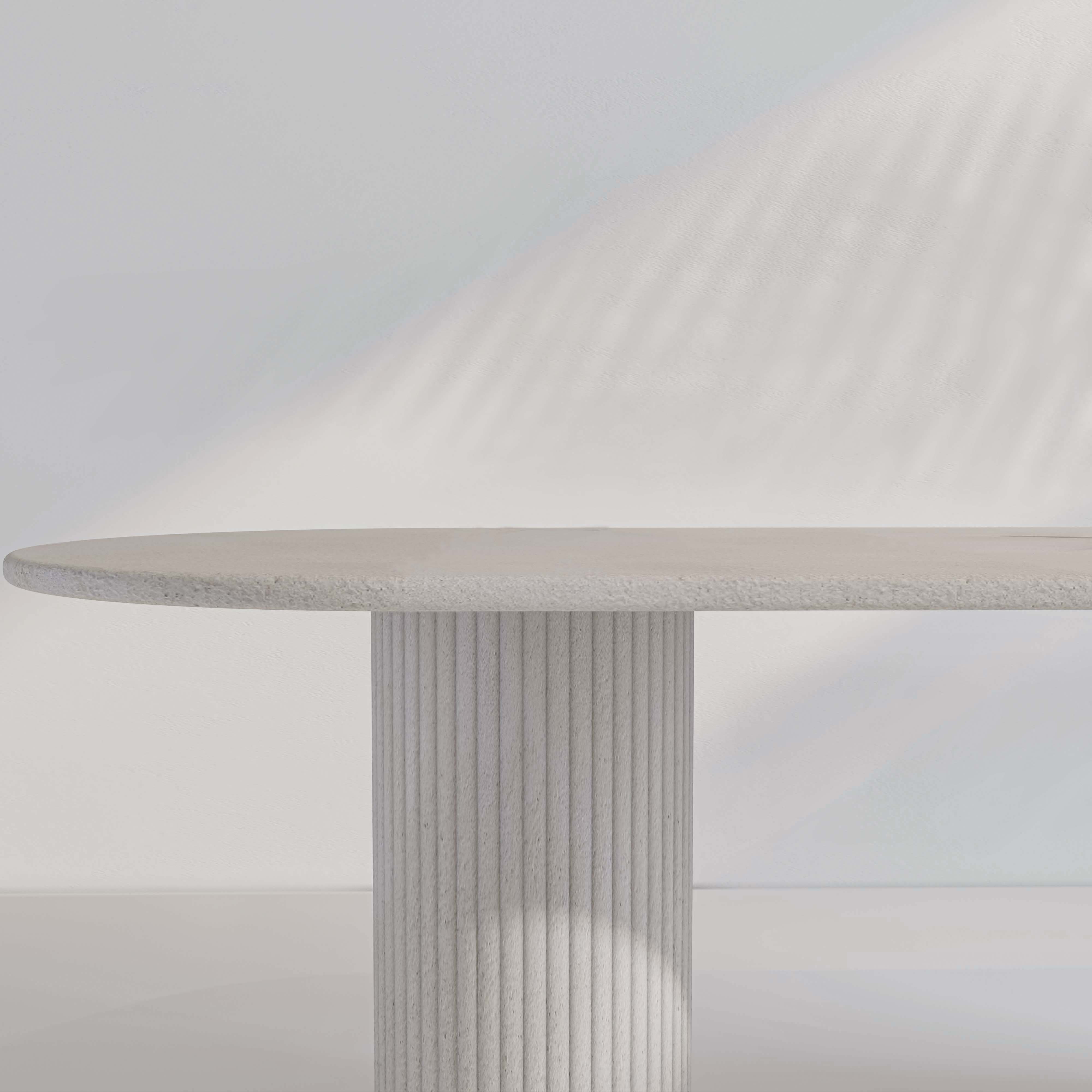 The Tulum Oval Dining Table