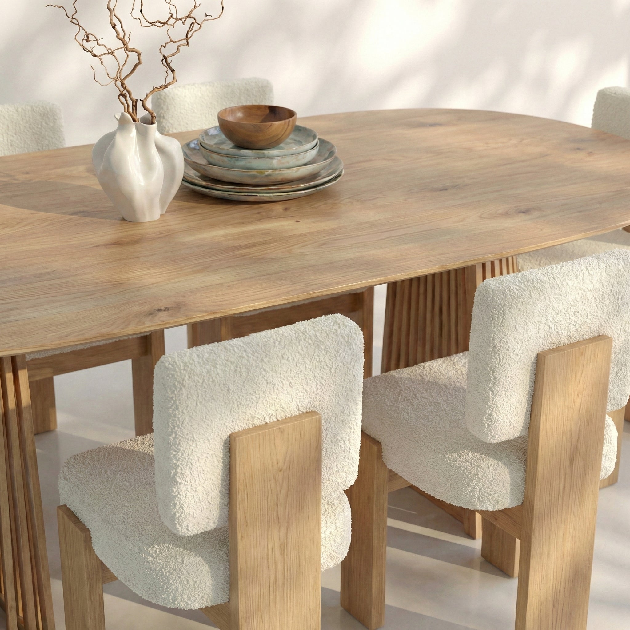 The Windermere Oval Dining Table