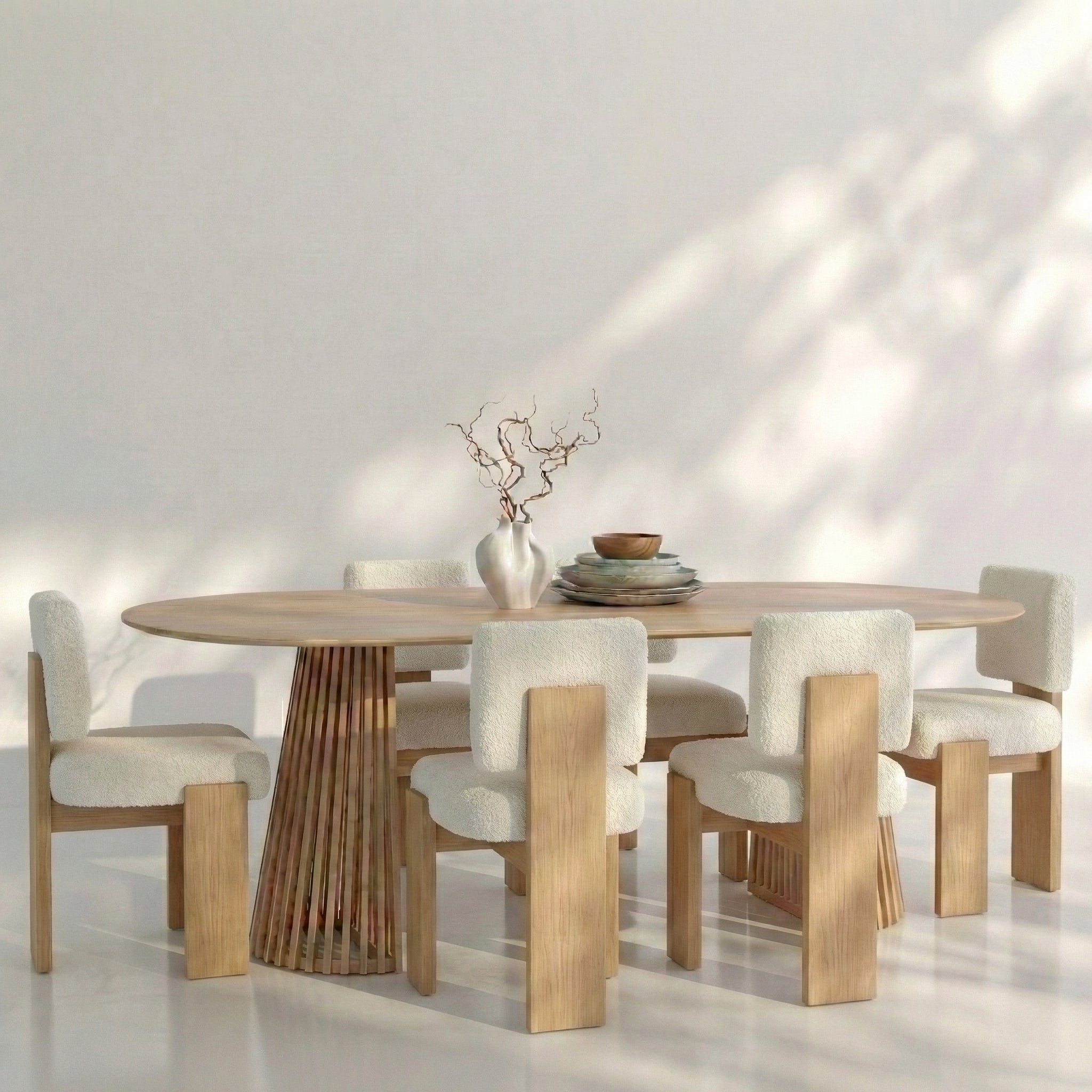 The Windermere Oval Dining Table