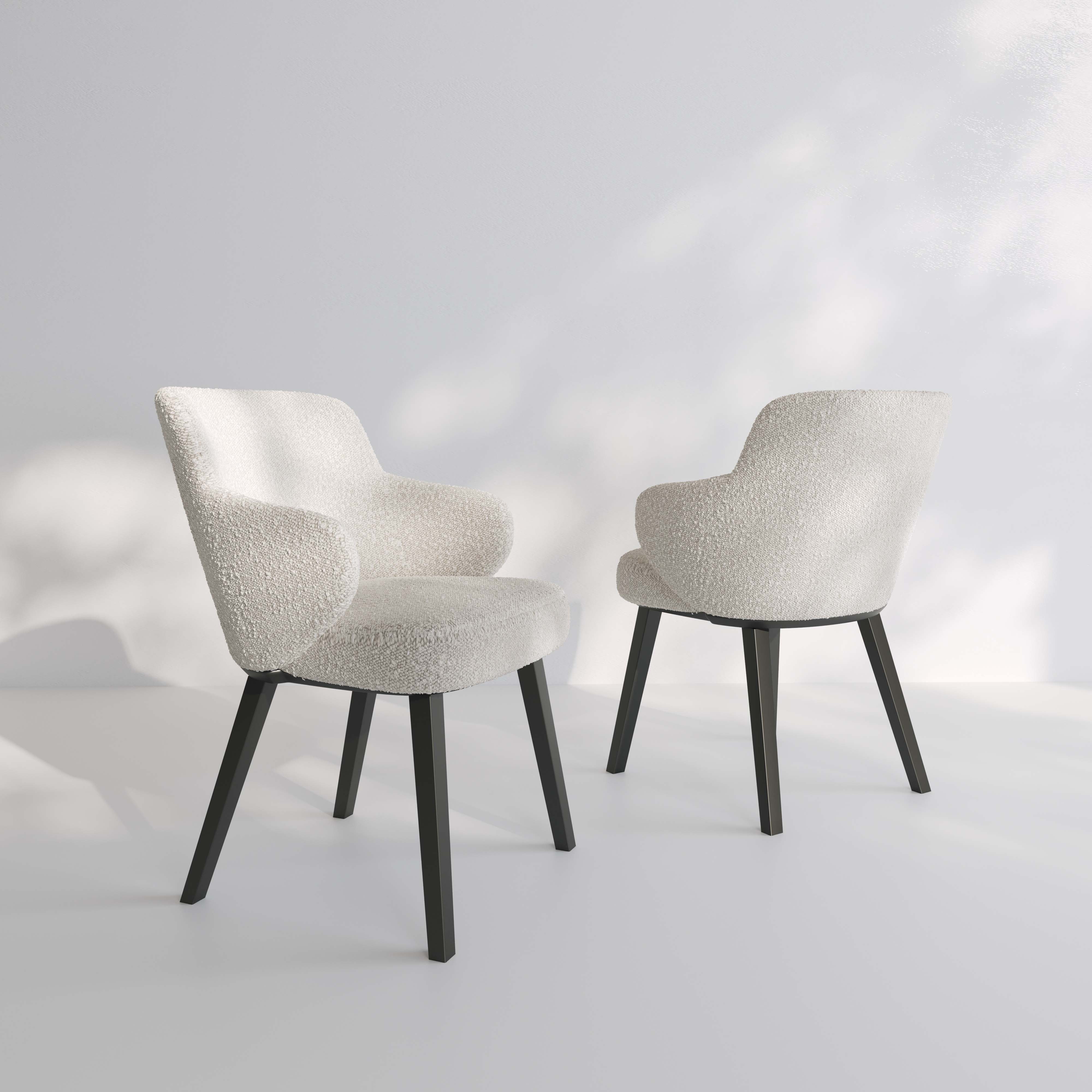 The Bristol Boucle Dining Chair