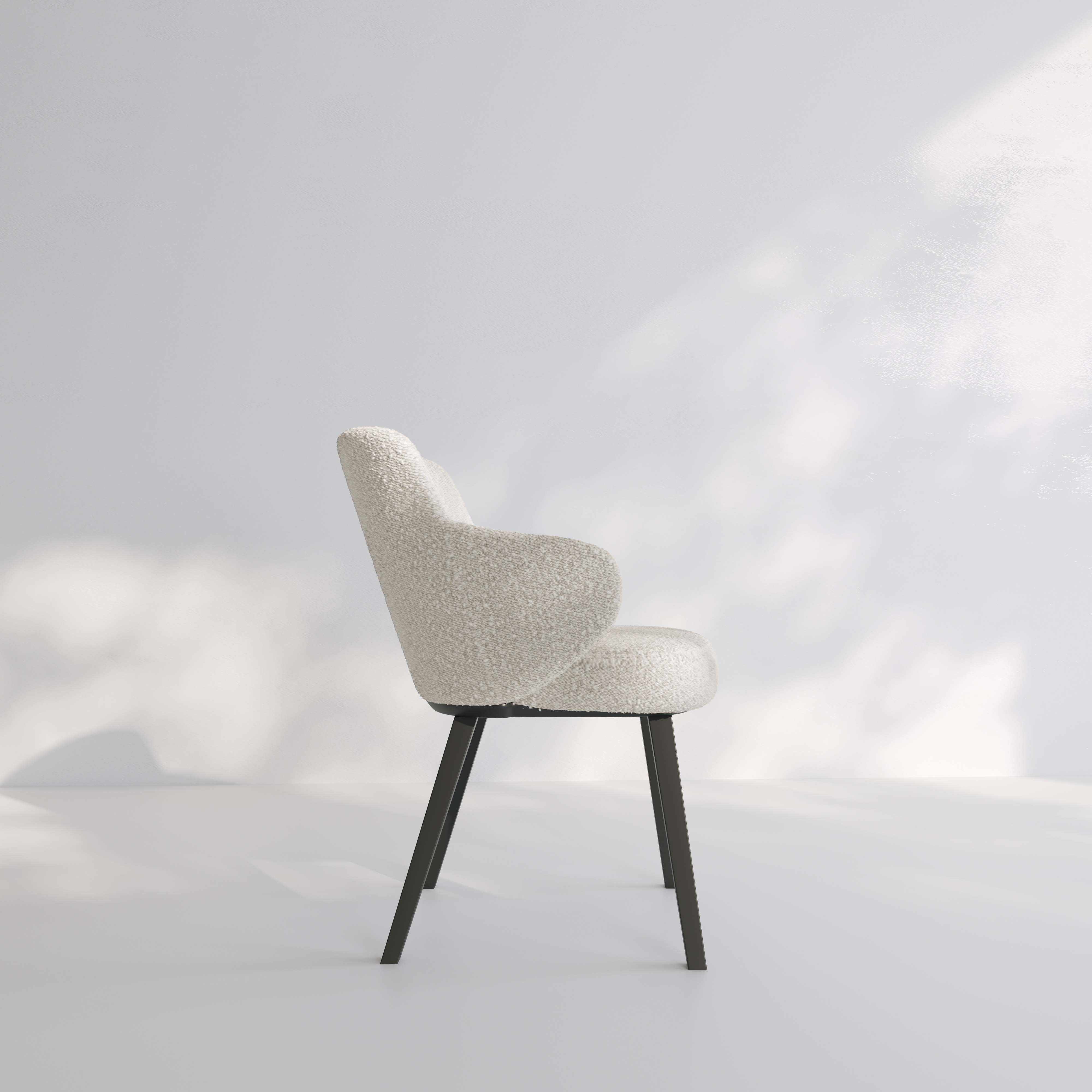 The Bristol Boucle Dining Chair